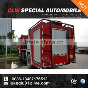 High Performance China Brand New Water Tanker Fire Apparatus Truck for Sales thumbnail-2