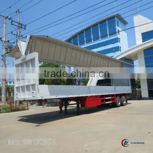 CLW 2 Axles Wingspan Style Cargo Semi-trailer 40ton thumbnail-1