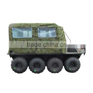 XBH 8X8-2 Standard Amphibious Vehicle With Folding Shelter 800cc 8 Wheel 4 Stroke ATV thumbnail-2