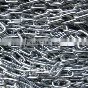 6mm Electro Galvanized Chain Steel Link Chain thumbnail-1