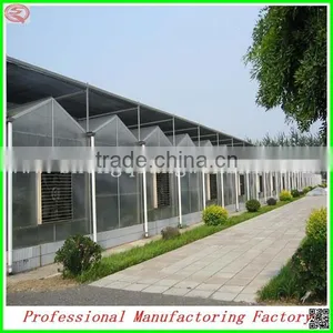 Large Muti-span Polycarbonate Sheet Greenhouse With Irrigation System thumbnail-3