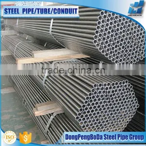 HDG ASTM A53 Type F GSM150 ERW DN200 Steel Pipe thumbnail-1