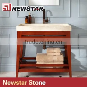 Newstar Hotel Vanity Hotel Bathroom Vanity With Natural Granite Top thumbnail-3