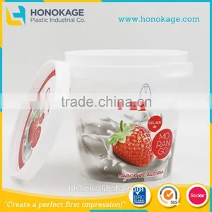 IML Customized Ice Cream Tub With Brands,thin-wall Ice Cream Tub Design,high Quality Ice Cream Tub Containers thumbnail-1