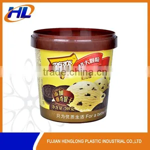 Custom IML Ice Cream Plastic Containers thumbnail-1