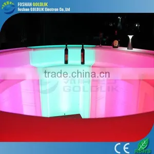 LED Round Bar Counter With Sound Control Function thumbnail-3