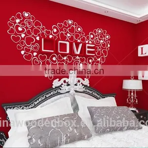 2015 Factorymade Double Fish Shape Wooden Wall Stickers thumbnail-3