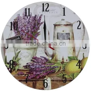 Wooden Wall Clock With Modern Design thumbnail-2