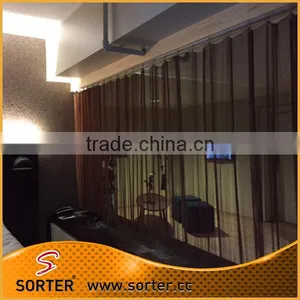 Sorter's Window Curtain Aluminum Coil Mesh thumbnail-1