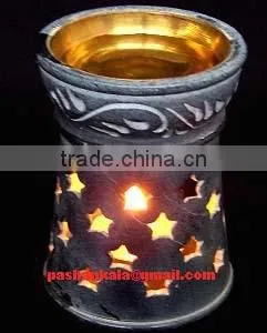 Soap Stone Incense Oil Burner , Aroma Diffuser, Aroma Lamp, Air Freshener Oil Burner thumbnail-1
