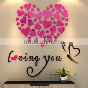 2017 Jayi Mirror Acrylic Customized Shape Mirror Decorative Sticker for Wall on the Wall Sign Supplier thumbnail-1