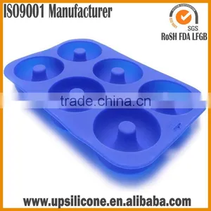 Food Grade Silicone Donut Pan,round Silicone Cake Baking Pan thumbnail-4