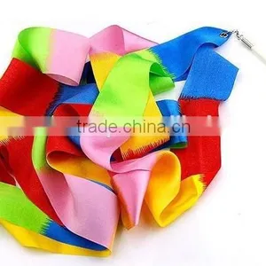 Gymnastic Ribbon/dancing Ribbon RAIN BOW COLOR thumbnail-3