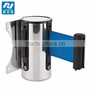 Wholesale Plastic Wall Barrier Wall Mounting Retractable Safety Barriers/strap thumbnail-1