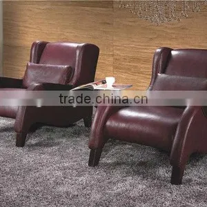 Bisini Genuine Leather Single Seat Sofa (BG90458) thumbnail-1