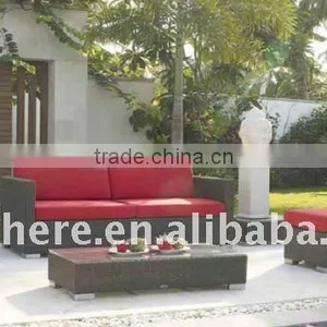 European Style Rattan Garden Fabric Sofa Sets AK1271 thumbnail-1