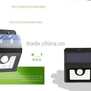 Bright 8LED Solar Power Lights 3Mode Outdoor Lithium Battery Powered Led Light for Path Garden Lighting-4Pack thumbnail-3