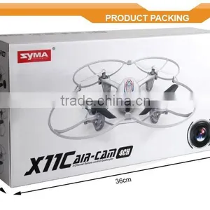 China Import Toys 2.4G rc Drone With Camera hd 2mp SYMA X11C Syma Drone thumbnail-5