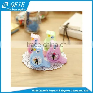 Hot Selling Promotional Kid's Gift Plastic Lovely Animal Pencil Sharpener Wth Double Hole thumbnail-1
