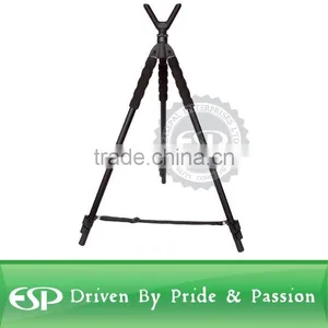 Lightweight Aluminum Alloy Shooting Stick Tripod Height Adjustable 19.5" - 63" thumbnail-1