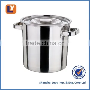 Large Household Stainless Steel Soup Pot Oil Pot With Lid thumbnail-4