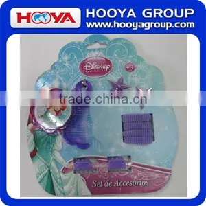 Kids Hair Accessories Set for Girls With Mirror Comb Clips thumbnail-2