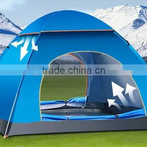 New Breadfruit Speed Automatic Open Tent Outdoor 3-4 Person Multiplayer Automatic Tent Outdoor Camping Tent thumbnail-2