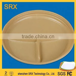 Custom Make Disposable Compartment Plastic Plate,disposable Compartment Plastic Plate,3-compartment Disposable Plastic Plate thumbnail-1