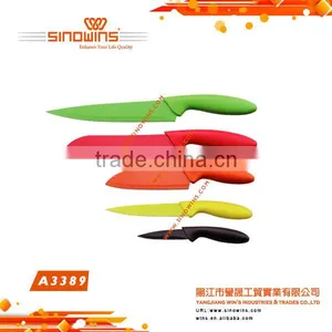 A3389 New Design Stainless Steel Kitchen Knife Set With Non-stick Coated thumbnail-1