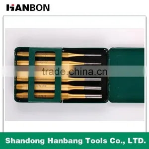 6 Pcs Golded Punch & Chisel Sets thumbnail-2