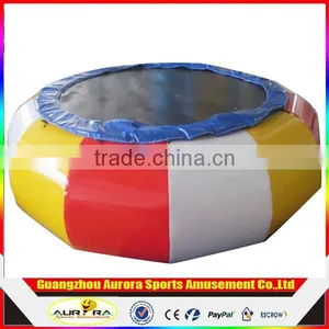 High Quality Summer Water Park For Adults Play Inflatable High Quality Cheap Water Trampoline Mass Sales thumbnail-1