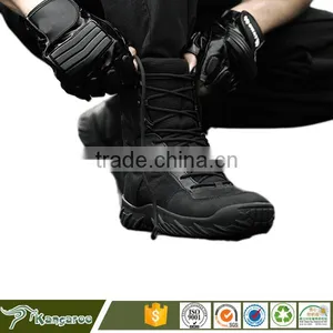 Black Military Combat Mountaineering Boots thumbnail-4