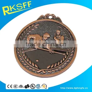 Factory Best-seller Purple Bronze Plating Metal Medal on Promotion thumbnail-1