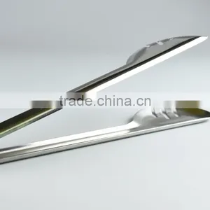Stainless Steel Clamp BBQ Buffet Tong Salad Bread Catering Kitchen Serving Tongs thumbnail-3