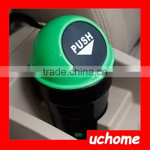 UCHOME Promotional NEW Wholesale Round Plastic Desktop/Car Mini Trash thumbnail-4