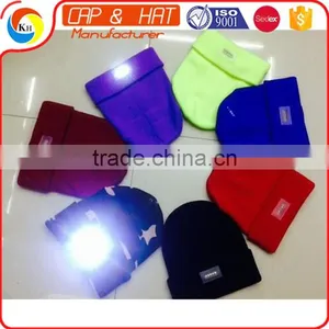 Good Quality Custom Color Led Light Beanie Hats thumbnail-1