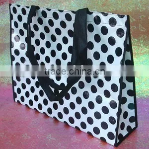 High Quality pp Woven Laminated Gift Bag Eco Friendly thumbnail-1