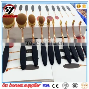 2017 Shuoyang New Design Fish Scale Mermaid Makeup Brushes Colorful Makeup Brushes thumbnail-1