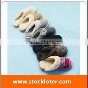 Cheap Winter Knitted Woolen Slippers Stock, Ref.140110(2) thumbnail-1