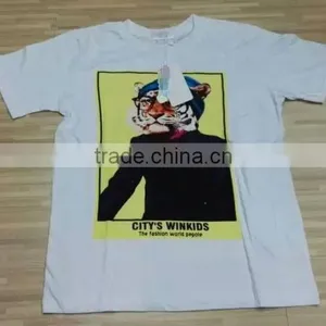Garments Stocklot Cheap Price Comfortable Boy's Short Sleeve T-shirts Stock Clearance Sale thumbnail-1