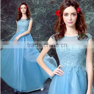 Sex Lace Sleeveless Night Gown Evening Prom Dress Party Dress thumbnail-1
