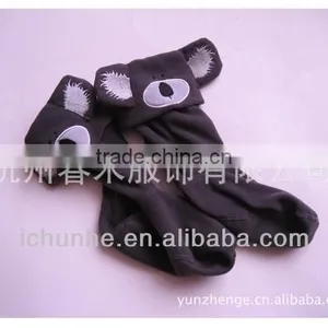 Windproof Lovely Animal Kids Polar Fleece Fur Rain Boot Warmer Factory thumbnail-2