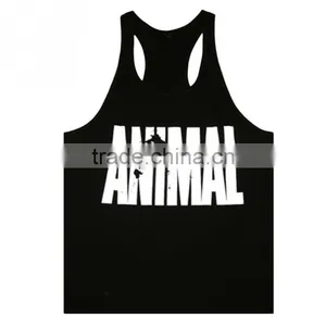 Gym Vest Mens Sleeveless Shirt Bodybuilding Stringers Tank Top Fitness Singlets Sport Undershirt Sport Clothes Cotton Tops thumbnail-5