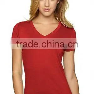 Next Level Apparel Ladies' Sporty V-Neck Tee - Made From 100% Combed Ring-spun Cotton Jersey and Comes With Your Logo. thumbnail-1