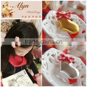 Wholesale Christmas Hair Accessories Gold Crown Decorative Hair Clips thumbnail-1