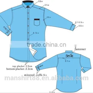 2016 Latest Fashion Designer Shirt Custom Shirt thumbnail-1