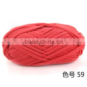 Hot Sell Chinese 100% Polyester Fancy Yarn for Hand Knitting Bag and Hat thumbnail-5