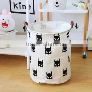 Children Storage Bag Laundry Organizer Bag Leather Handles for Kids Dirty Clothes thumbnail-5