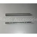 Cabinet Plastic Furniture Handles Adjustable Holes , 150*20mm Size thumbnail-1
