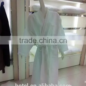 Hotel Waffle Checked Bathrobe thumbnail-2
